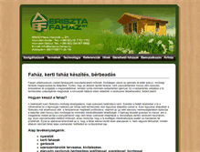 Tablet Screenshot of eriszta-fahaz.hu